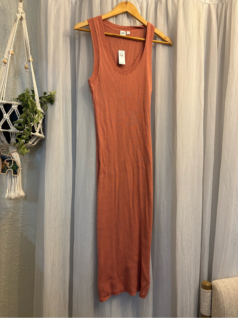 Ribbed GAP Maxi Dress NWT
